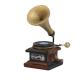 Maxbell 1/12 Miniature Phonograph Record Player Handicrafts Model Dollhouse Decor