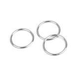 Maxbell 3x100pcs Metal Bra Strap Adjuster Slider/ Hooks Lingerie Sewing 15mm O Ring