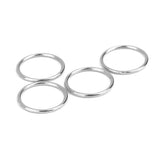 Maxbell 3x100pcs Metal Bra Strap Adjuster Slider/ Hooks Lingerie Sewing 15mm O Ring