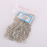 Maxbell 6x100pcs Metal Bra Strap Adjuster Slider/ Hooks Lingerie Sewing 10mm 8 Shape