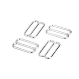 Maxbell 20x100pcs Metal Bra Strap Adjuster Slider/ Hooks Lingerie Sewing 14mm 8 Shape