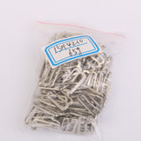 Maxbell 3x100pcs Metal Bra Strap Adjuster Slider/ Hooks Lingerie Sewing 14mm 9 Shape