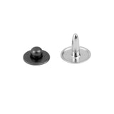 Maxbell 200 Sets Metal Press Stud Snap Button Fastener for Leather Craft