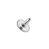Maxbell 200 Sets Metal Press Stud Snap Button Fastener for Leather Craft