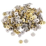 Maxbell 200 Sets Metal Press Stud Snap Button Fastener for Leather Craft