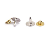 Maxbell 200 Sets Metal Press Stud Snap Button Fastener for Leather Craft