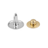 Maxbell 200 Sets Metal Press Stud Snap Button Fastener for Leather Craft