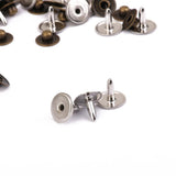 Maxbell 300Set Rivets Fasteners Studs Buttons Sewing Jean Denim Leather Craft DIY 8mm