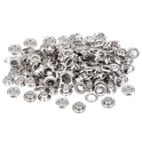 Maxbell 6x100 Sets 5mm Eyelet Grommet Hole Rivets w/Lip