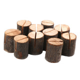 Maxbell Wooden Name Place Card Holders Table Number Holder for Wedding Decor 40pcs