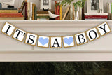 Maxbell Its A Girl Boy Banner Garland Baby Shower Party Decoration Photo Prop 1