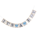 Maxbell Its A Girl Boy Banner Garland Baby Shower Party Decoration Photo Prop 1