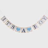 Maxbell Its A Girl Boy Banner Garland Baby Shower Party Decoration Photo Prop 1