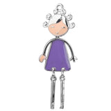 Maxbell 10 Alloy Girl Figure Charms Bracelet Pendants Jewelry DIY Crafts Making Supplies