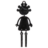 Maxbell 10 Alloy Girl Figure Charms Bracelet Pendants Jewelry DIY Crafts Making Supplies
