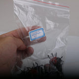 Maxbell 8xPlastic Artificial Beetle Insect Model Toy 12pcs Red + Black