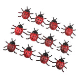 Maxbell 14pcs Plastic Artificial Beetle  Insect Model Toy
