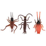 Maxbell Wholesale 48pcs Plastic Vivid Insect/Beetle/Mouse/Goldfish Model Figure Kids Toy