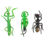 Maxbell Wholesale 48pcs Plastic Vivid Insect/Beetle/Mouse/Goldfish Model Figure Kids Toy