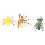 Maxbell Wholesale 48pcs Plastic Vivid Insect/Beetle/Mouse/Goldfish Model Figure Kids Toy