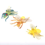 Maxbell Wholesale 48pcs Plastic Vivid Insect/Beetle/Mouse/Goldfish Model Figure Kids Toy