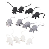 Maxbell 3xPlastic Artificial Mouse Animals Model Toy 12pcs
