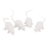 Maxbell 4xPlastic Artificial Mouse Animals Model Toy 12pcs