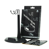 Maxbell 12x1/6 Scale U-Type Display Stand Holder fit for 12" Action Figures Black Metal