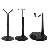 Maxbell 12x1/6 Scale U-Type Display Stand Holder fit for 12" Action Figures Black Metal