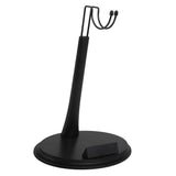 Maxbell 1/6 Scale U-Type Display Stand Holder fit for 12" Action Figures Black Metal