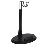 Maxbell 1/6 Scale U-Type Display Stand Holder fit for 12" Action Figures Black Metal