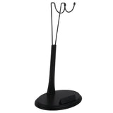 Maxbell 12x1/6 Scale U-Type Display Stand Holder fit for 12" Action Figures Black Metal