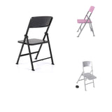 Maxbell 1/6 Scale Mini Folding Chair with Ashtray for Dolls Action Figures Black