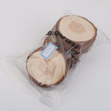 Maxbell 10 Pieces Pine Wood Slices for DIY Crafts Wedding Decor 6-7cm