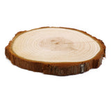 Maxbell 10 Pieces Pine Wood Slices for DIY Crafts Wedding Decor 6-7cm