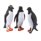 Maxbell 16x Plastic Ocean Animal TurtleTortoise & Penguin Model Figure Kids Party Favors