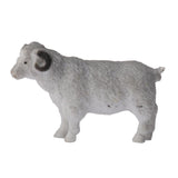 Maxbell 6xPlastic Sheep Farm Yard Animal Model Toy Gift 8pcs Multi-color