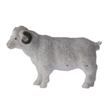 Maxbell Lot 12pcs Dog Horse Hen Duck Pig Small Farm Animals Figures Set & 8x Sheep