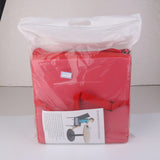 Maxbell Faux Leather Portable Kids Dining Chair Booster Cushion Seat Pad 3" red