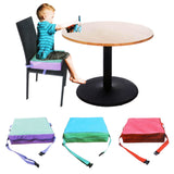 Maxbell Faux Leather Portable Kids Dining Chair Booster Cushion Seat Pad 3" red