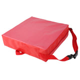 Maxbell Faux Leather Portable Kids Dining Chair Booster Cushion Seat Pad 3" red
