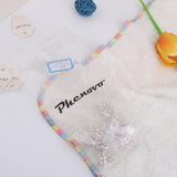Maxbell 6xCrystal Diamante Pearl Flower Buttons FLATBACK Embellishment D