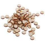 Maxbell 20xUnfinished wood circles Round Shape Pieces For Scrapbooking 100pcs 10mm