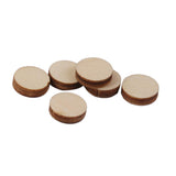 Maxbell 20xUnfinished wood circles Round Shape Pieces For Scrapbooking 100pcs 10mm