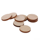 Maxbell 6xUnfinished wood circles Round Shape Pieces For Scrapbooking 100pcs 20mm