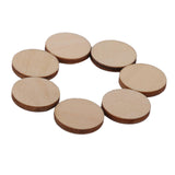 Maxbell 9xUnfinished wood circles Round Shape Pieces For Scrapbooking 100pcs 20mm