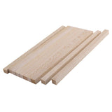 Maxbell 8x10pcs Natural Wood Sticks DIY Hobby Craft 10x10mm