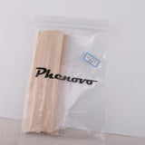 Maxbell 8x10pcs Natural Wood Sticks DIY Hobby Craft 10x10mm