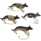 Maxbell 1/6 SWAT Police Door Breacher & Attack Dog Shepherd Action Figure Toys