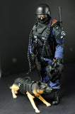 Maxbell 1/6 SWAT Police Door Breacher & Attack Dog Shepherd Action Figure Toys